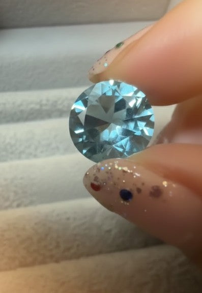 Star Cut London Blue topaz Loose stone 16.55ct