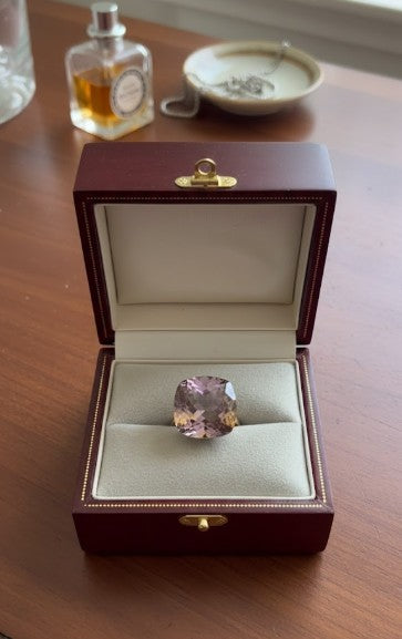 Cushion cut Ametrine Loose stone 17.75ct