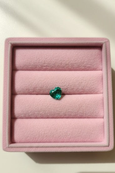 Heart Shape Colombian Emerald Loose stone 1.96ct
